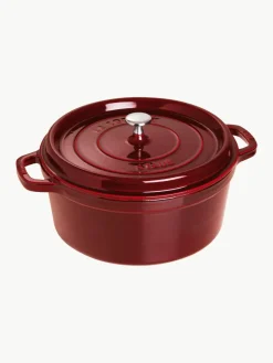 Ronde braadpan La Cocotte uit gietijzer^Staub Hot