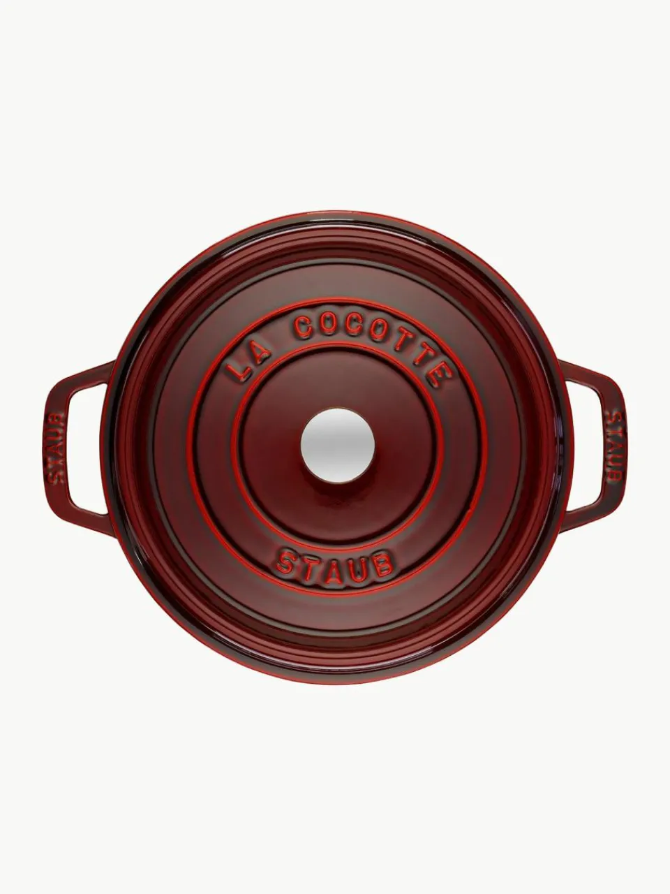 Ronde braadpan La Cocotte uit gietijzer^Staub Hot
