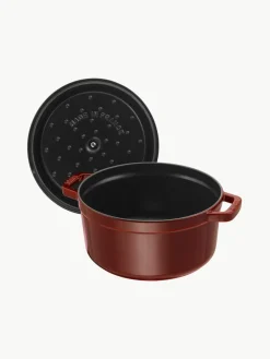 Ronde braadpan La Cocotte uit gietijzer^Staub Hot