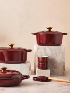 Ronde braadpan Signature Collection van gietijzer^LE CREUSET New