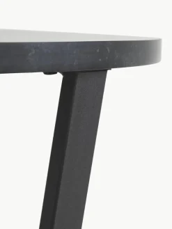Ronde eettafel Amble met tafelblad in marmerlook, Ø 110 cm^Westwing Fashion