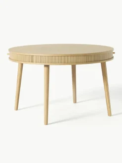 Ronde eettafel Calary met opbergruimte, Ø 120 cm^Westwing Collection Sale