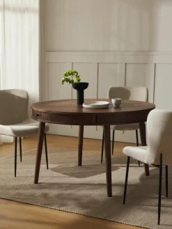 Ronde eettafel Calary met opbergruimte, Ø 120 cm^Westwing Collection Discount