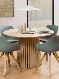 Ronde eettafel Christo van hout, Ø 120 cm^Westwing Outlet