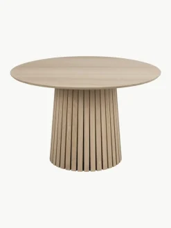 Ronde eettafel Christo van hout, Ø 120 cm^Westwing Outlet