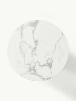 Ronde eettafel Disc in marmerlook, Ø 70 cm^Pols Potten Fashion