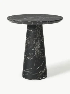 Ronde eettafel Disc in marmerlook, Ø 70 cm^Pols Potten Online