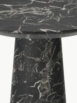 Ronde eettafel Disc in marmerlook, Ø 70 cm^Pols Potten Online
