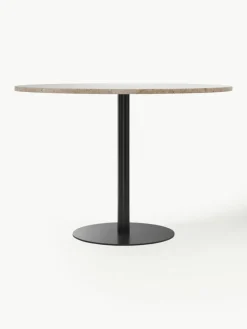 Ronde eettafel Harbour van zandsteen, Ø 105 cm^Audo Copenhagen Fashion