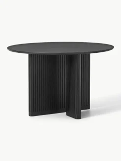 Ronde eettafel Jolka van eikenhout, Ø 120 cm^Westwing Collection Outlet