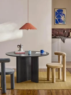 Ronde eettafel Jolka van eikenhout, Ø 120 cm^Westwing Collection Outlet