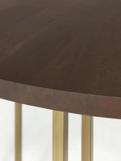 Ronde eettafel Luca van mangohout, in verschillende formaten^Westwing Collection Sale