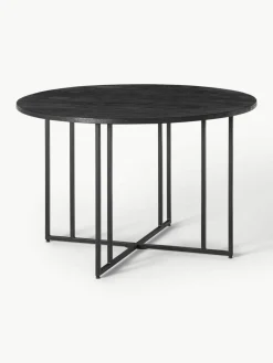 Ronde eettafel Luca van mangohout, verschillende formaten^Westwing Collection Clearance