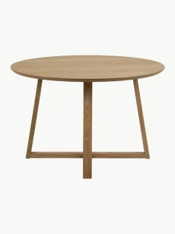 Ronde eettafel Malika uit berkenhout, Ø 120 cm^Westwing Fashion
