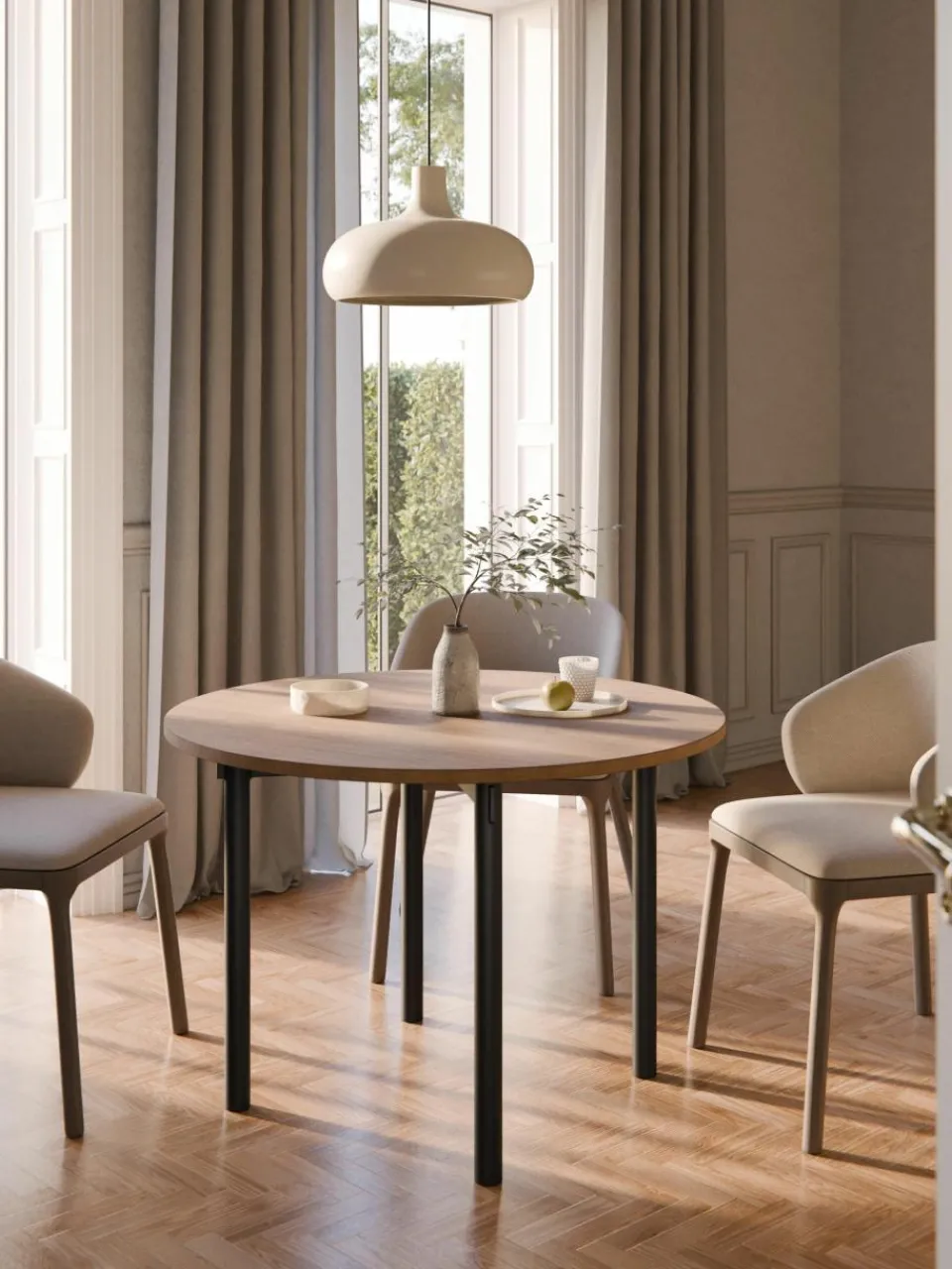Ronde eettafel Mavi, Ø 110 cm^Westwing Collection Sale