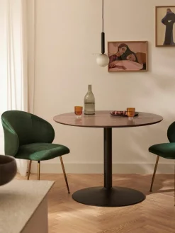 Ronde eettafel Menorca, in verschillende formaten^Westwing Collection Hot