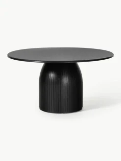 Ronde eettafel Nelly met groefstructuur, in verschillende formaten^Westwing Collection Clearance
