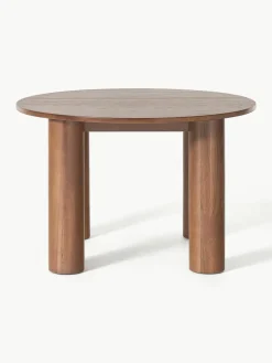 Ronde eettafel Ohana van eikenhout, Ø 120 cm^Westwing Collection Online