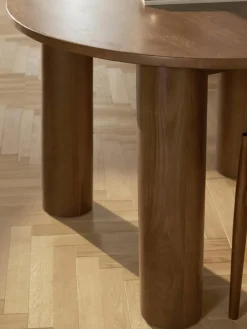 Ronde eettafel Ohana van eikenhout, Ø 120 cm^Westwing Collection Online