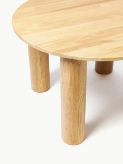 Ronde eettafel Ohana van eikenhout, Ø 120 cm^Westwing Collection Discount
