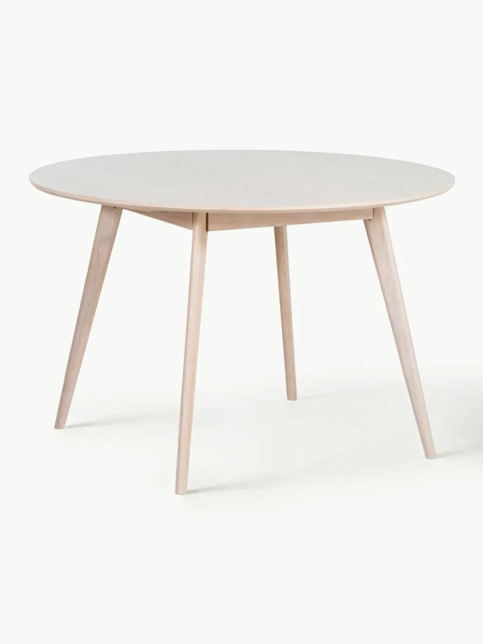 Ronde eettafel Yumi van eikenhout, Ø 115 cm^Rowico Best