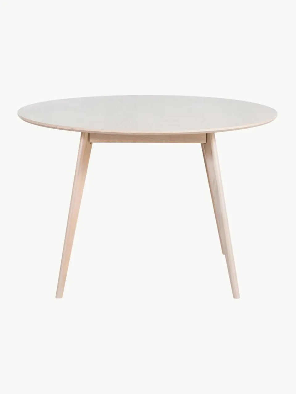 Ronde eettafel Yumi van eikenhout, Ø 115 cm^Rowico Best