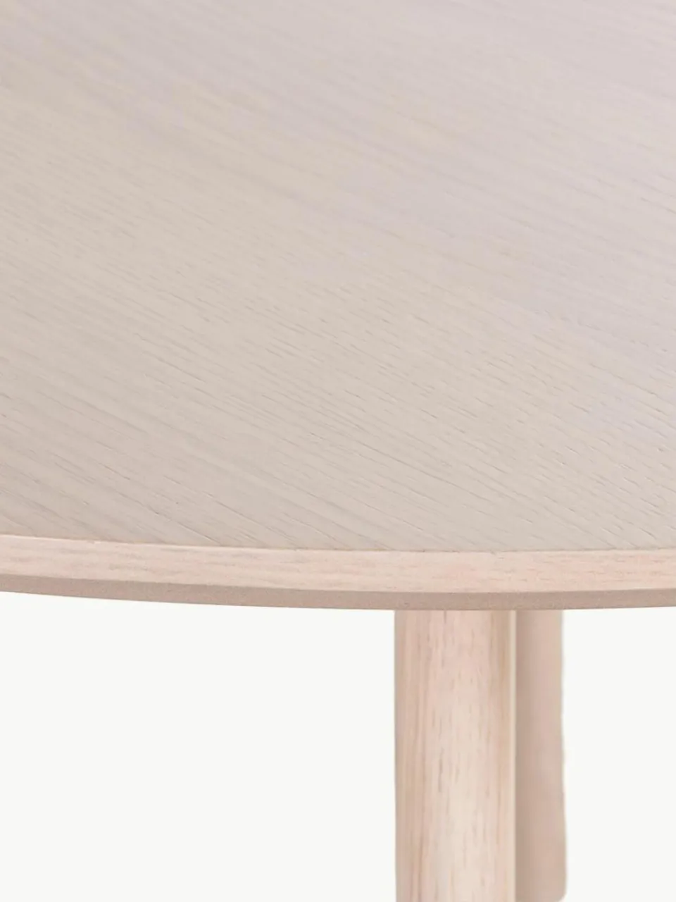 Ronde eettafel Yumi van eikenhout, Ø 115 cm^Rowico Best