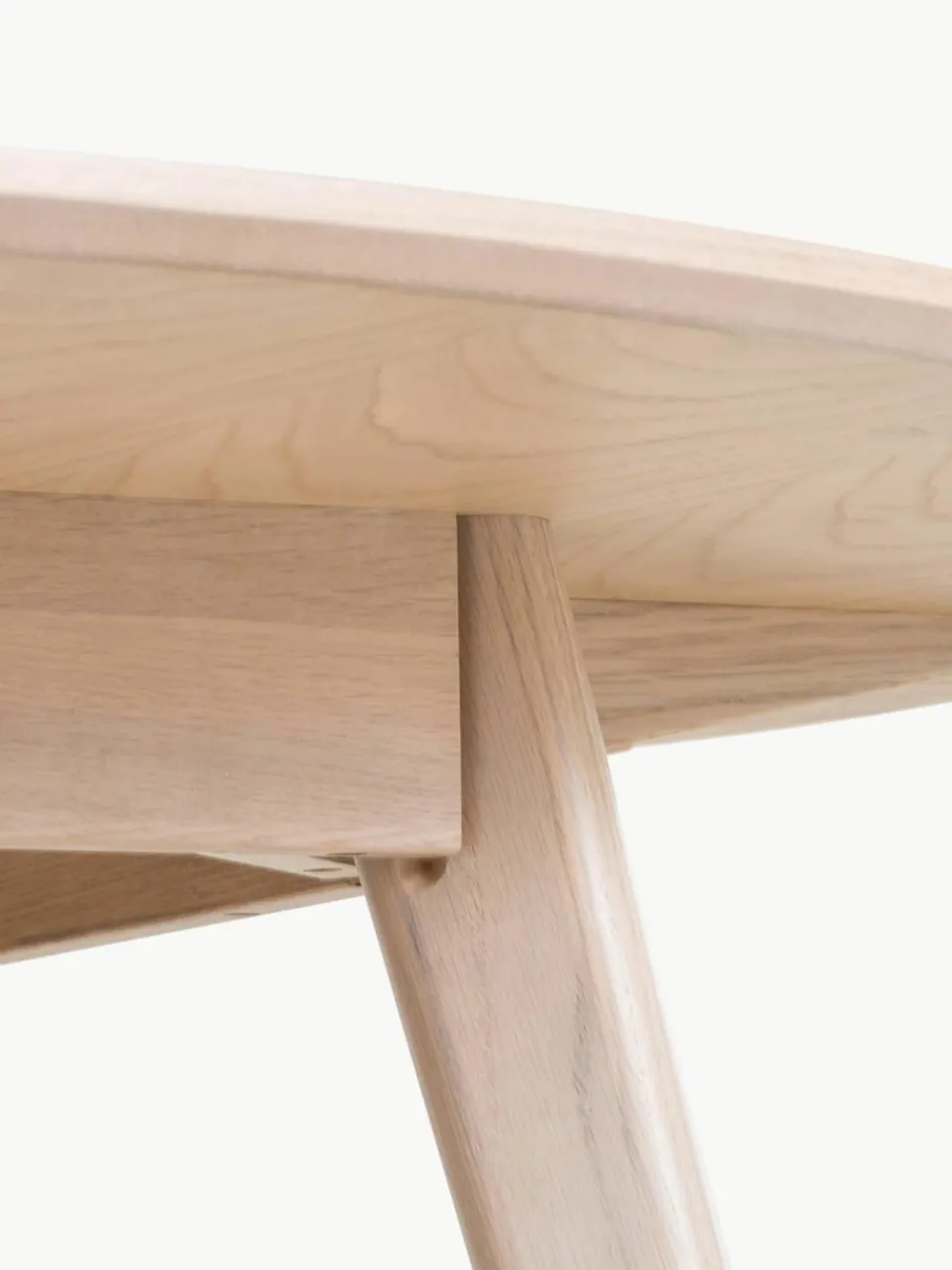Ronde eettafel Yumi van eikenhout, Ø 115 cm^Rowico Best
