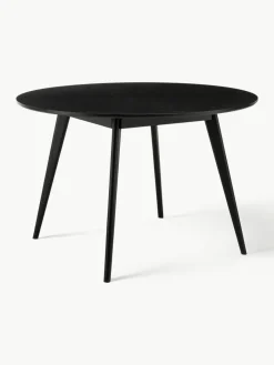 Ronde eettafel Yumi van rubberhout, Ø 115 cm^Rowico New