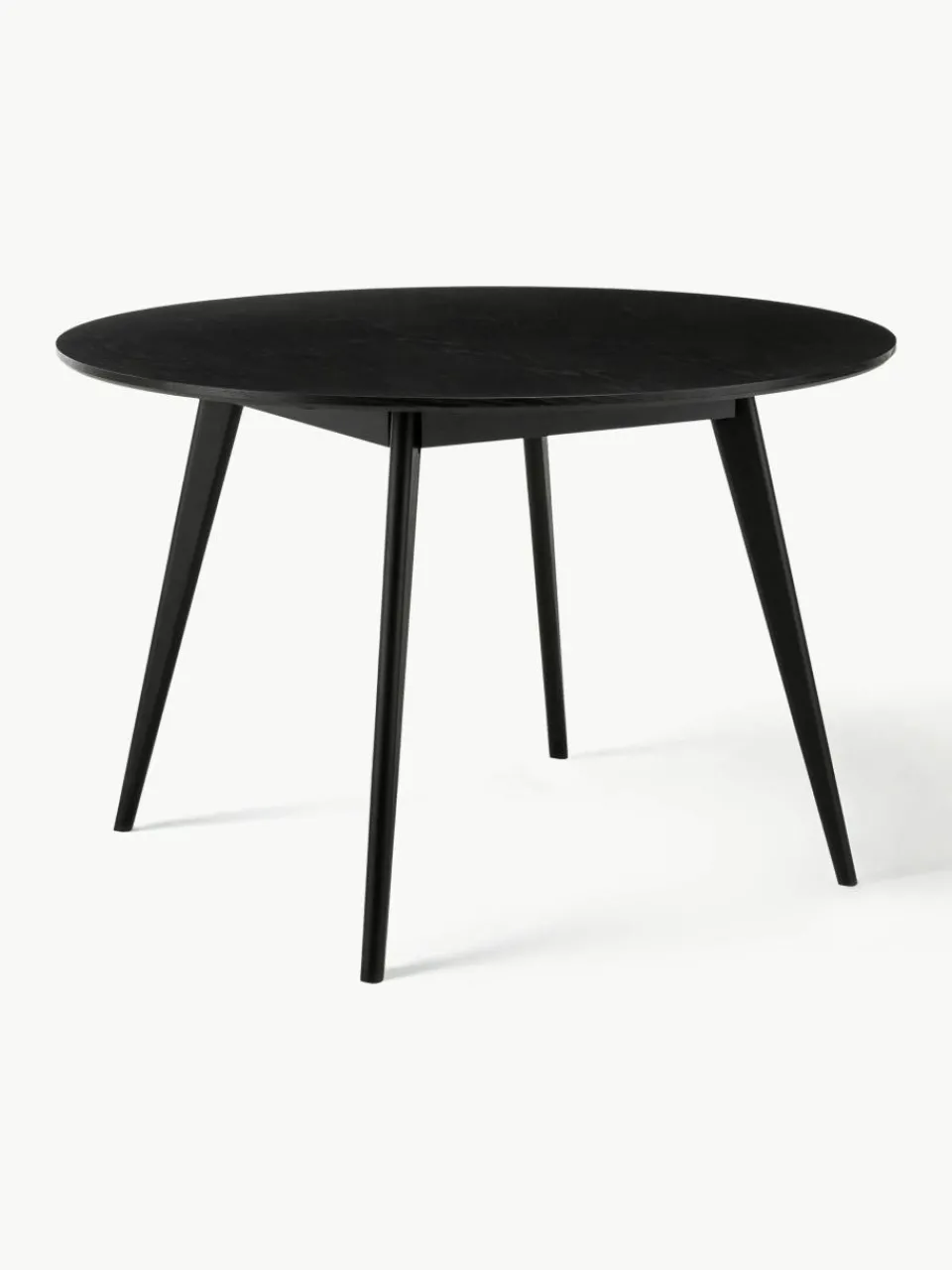 Ronde eettafel Yumi van rubberhout, Ø 115 cm^Rowico New
