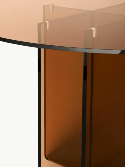 Ronde glazen eettafel Anouk, Ø 120 cm^Westwing Collection New