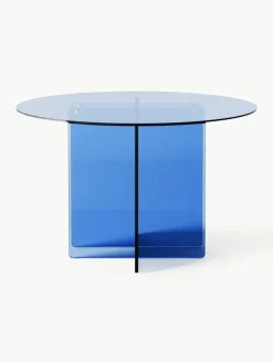 Ronde Glazen eettafel Anouk, Ø 120 cm^Westwing Collection Hot