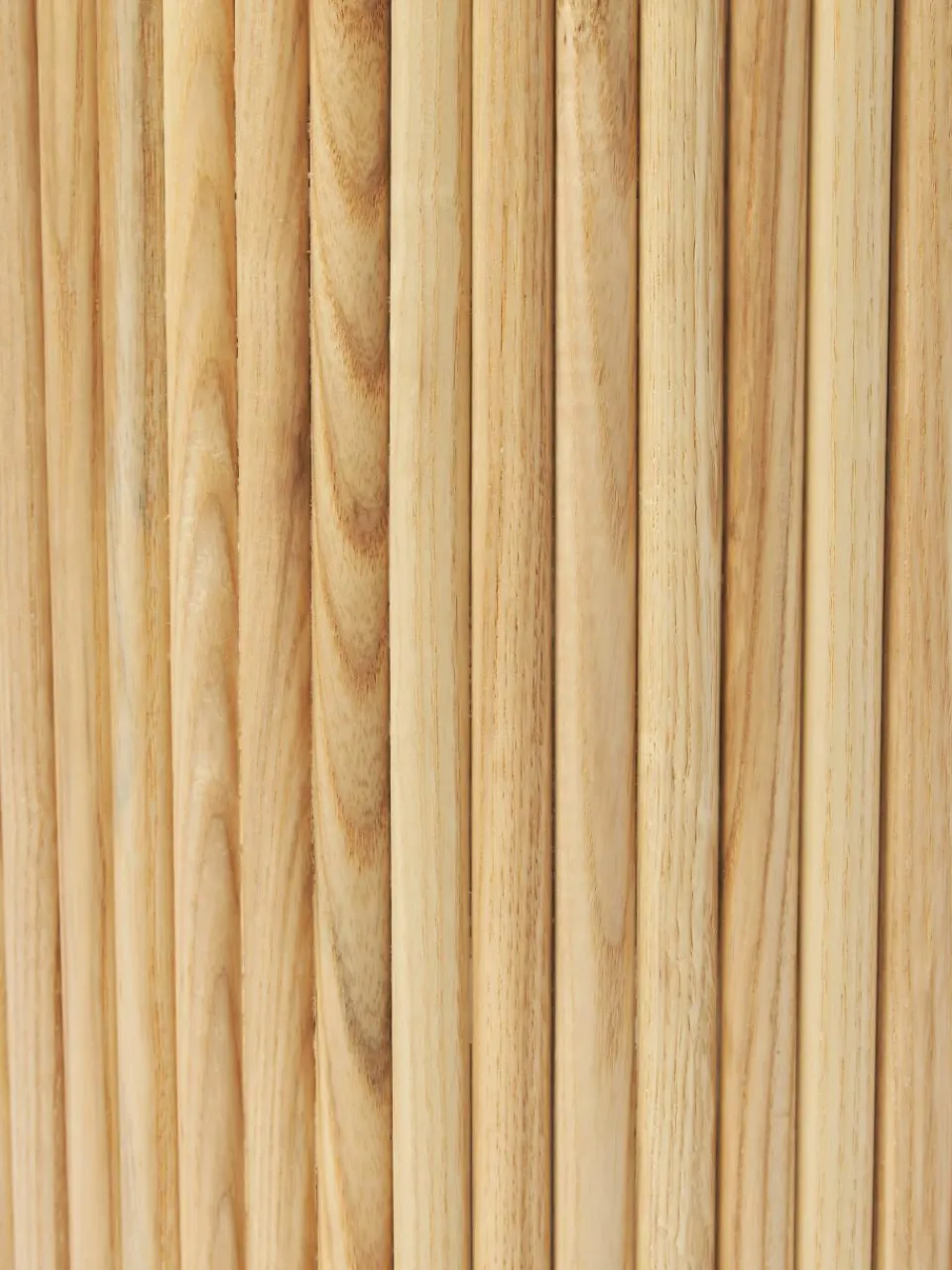 Ronde houten bijzettafel Nele met opbergruimte^Westwing Collection Fashion
