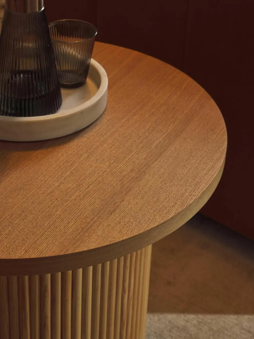 Ronde en bijzettafel Nele^Westwing Collection Discount