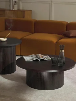 Ronde houten salontafel Nele^Westwing Collection Best