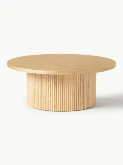 Ronde houten salontafel Nele^Westwing Collection New