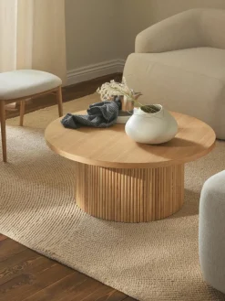 Ronde houten salontafel Nele^Westwing Collection New