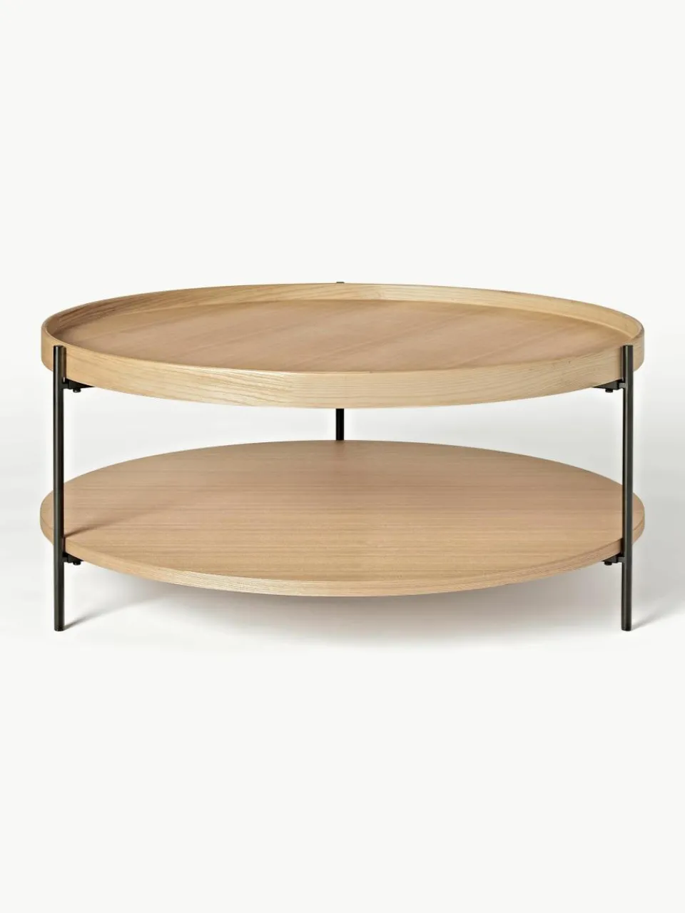 Ronde houten salontafel Renee^Westwing Collection New