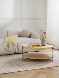 Ronde houten salontafel Renee^Westwing Collection New