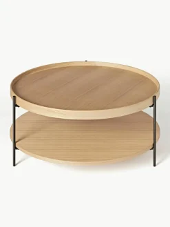 Ronde houten salontafel Renee^Westwing Collection New