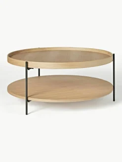 Ronde houten salontafel Renee^Westwing Collection New