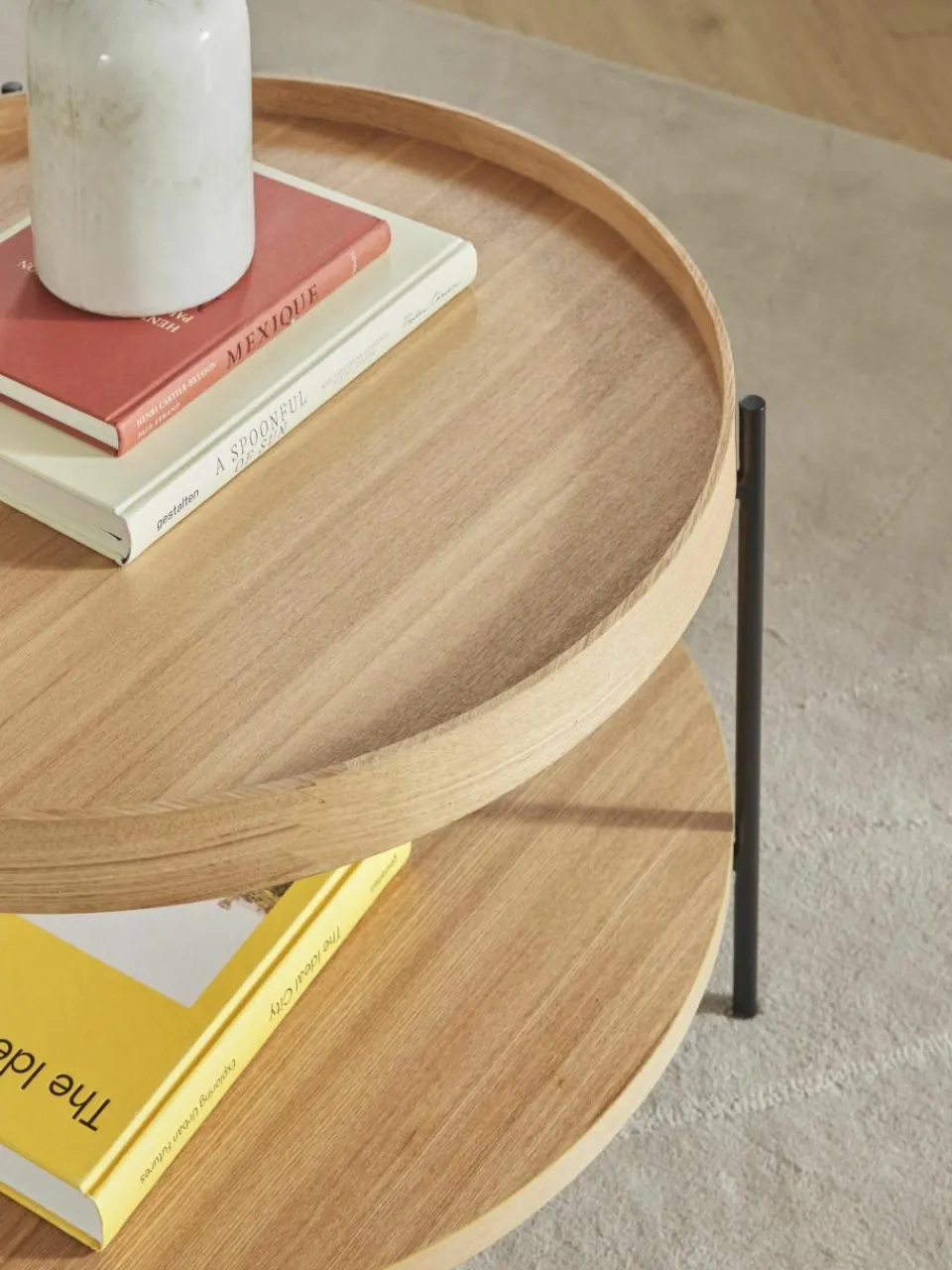 Ronde houten salontafel Renee^Westwing Collection Clearance