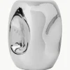 Ronde keramische bijzettafel Currents, handgemaakt^HKLIVING Clearance