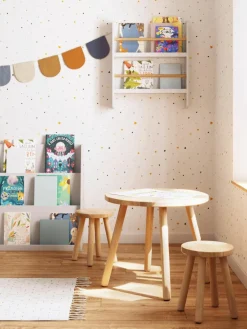 Ronde Kindertafel Dilcia van rubberhout^Westwing Best