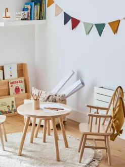 Ronde Kindertafel Dilcia van rubberhout^Westwing Best