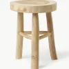 Ronde kruk Beachside uit Mungur hout^Westwing Collection Discount