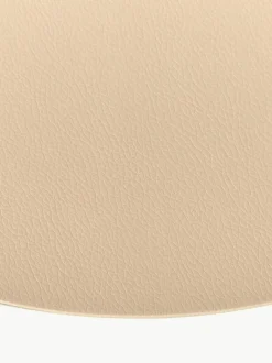 Ronde kunstleren placemats Pik, 2 stuks^ASA Selection Online