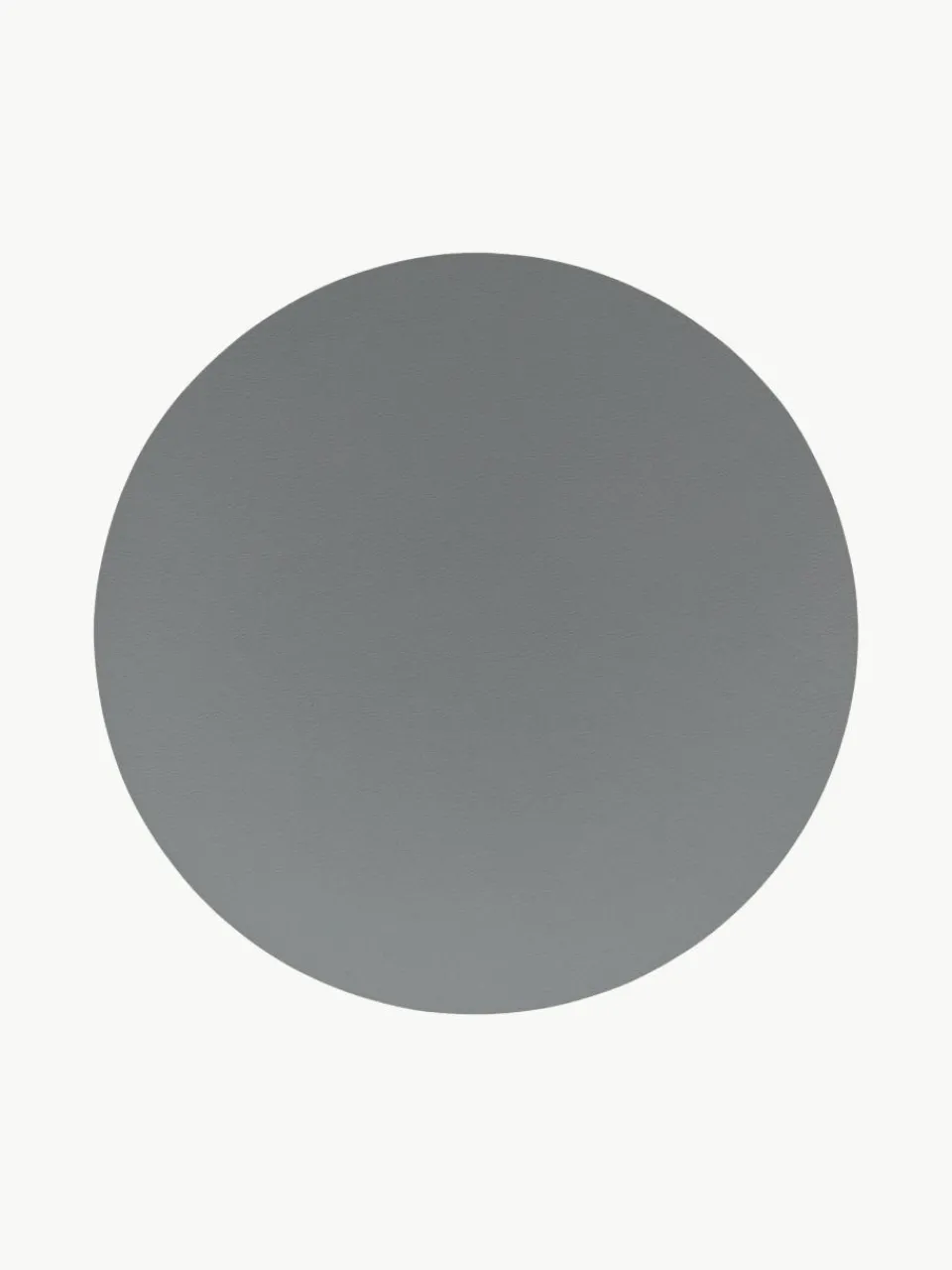 Ronde kunstleren placemats Pik, 2 stuks^ASA Selection Sale