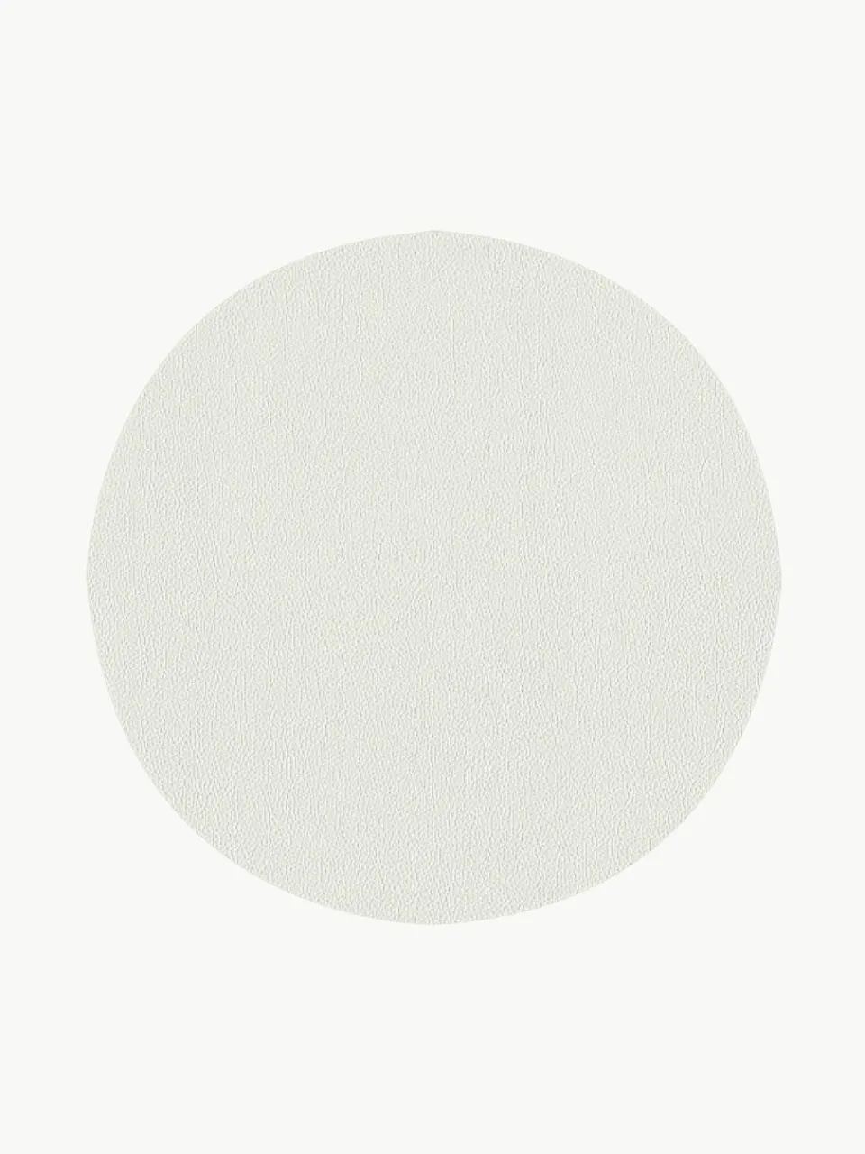 Ronde kunstleren placemats Pik, 2 stuks^ASA Selection Outlet