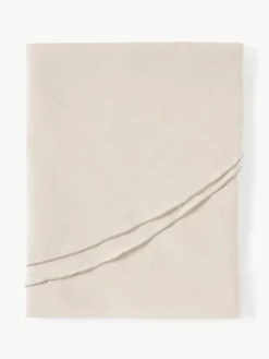 Ronde linnen tafelkleed Kennedy met bies^Westwing Collection Clearance